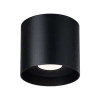 MIKA Spot Tuba GU10 Black Minimalistické stropní svítidlo SOLLUX pro povrchovou montáž