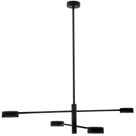 LED závěsné stropní svítidlo 4x GX53 Wall Black OVILO LUMILED