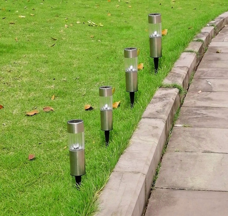 Solární zahradní lampa LED s čidlem soumraku