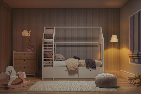 Dekor Stojací lampa E27 Hnědá zelená Dekor Ledvance