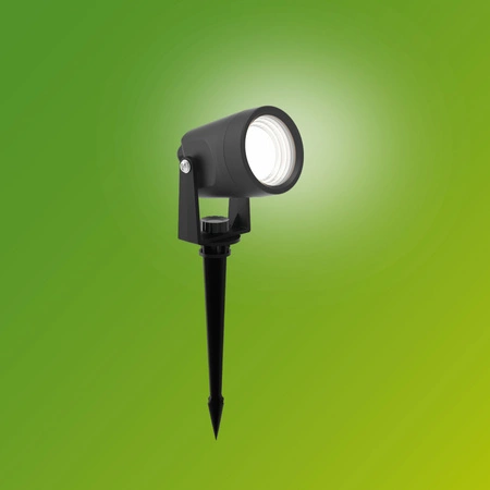 LED reflektorová zahradní lampa 1,5W 180lm 2700K černá Reuel Ultra Efficient Philips