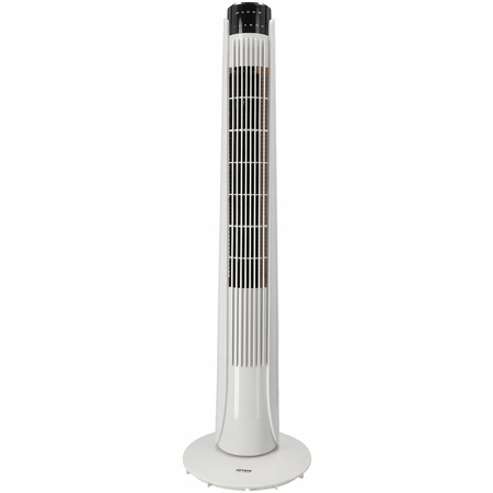 Sloupový ventilátor Trubkový Vzduchový cirkulátor Stojací ventilátor Bílý 92cm 45W + dálkové ovládání
