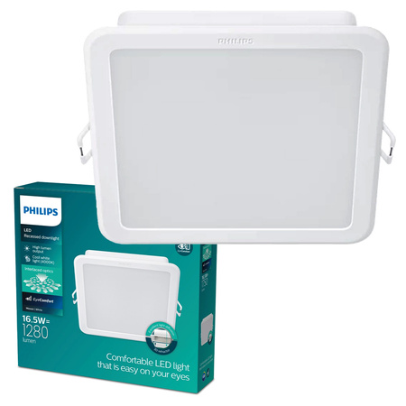 LED panel LED vestavné svítidlo 16,5W 1280lm 4000K White Meson Philips