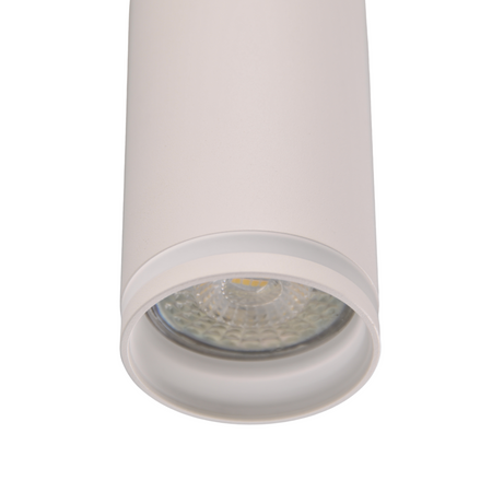 Sada přípojnic 1-fázová lišta + 3x reflektor GU10 bílý PARIS Sanico Goldlux