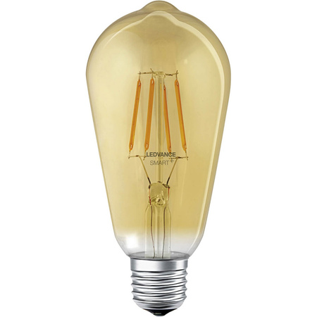LED žárovka E27 ST64 6W 680lm 2400K Teplá bílá Filament LEDVANCE SMART+ ZigBee Dimmable