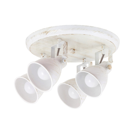 Bodové stropní svítidlo 4x E14 White Vintage Vivienne 5969 Rabalux