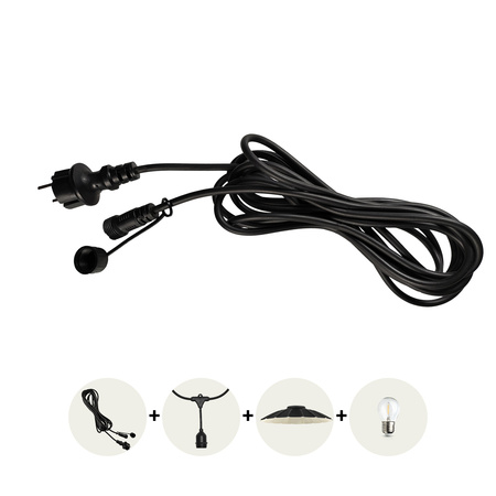 Napájecí kabel ovladače CRETE PC 5m IP44 Design Kobi