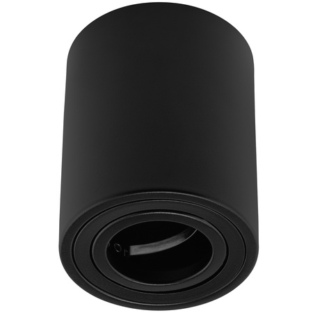 Povrchová montáž HALOGEN Spot Tube Moving LUNDO GU10 LUMILED Round Black 80mm