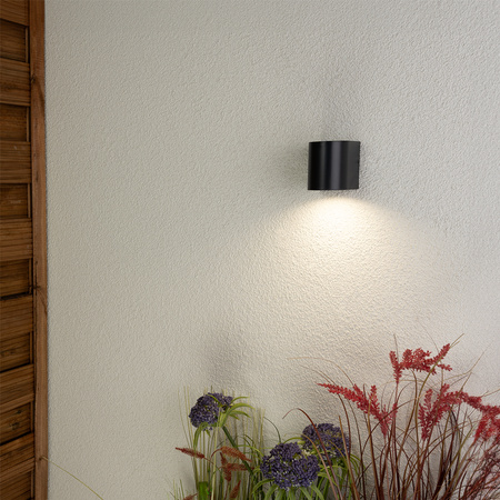 Zahradní nástěnná lampa GU10, Černá ALLIUM LUMILED