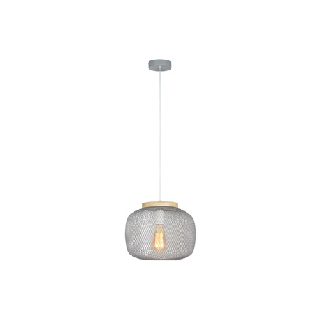 Rabalux E27 Grey Scandinavian Rupert stropní závěsné svítidlo