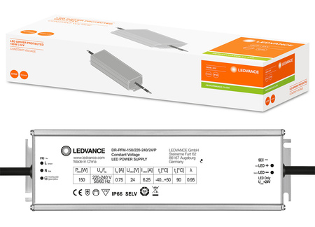 LED pásky 150W 24V DC IP66 Ledvance zdroj konstantního napětí