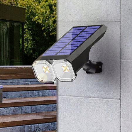 LED zahradní reflektor Solar Plug-in IP44 2700K/6500K Venkovní soumrakový senzor