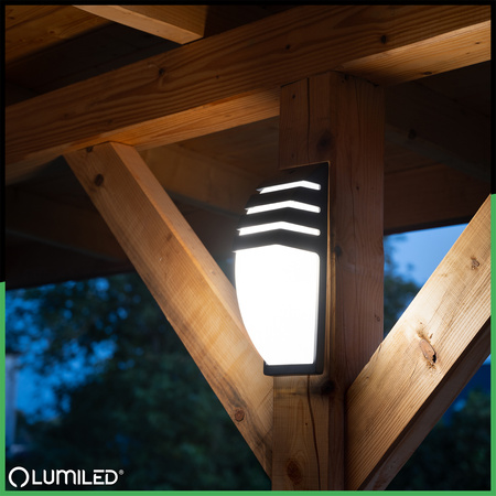 Zahradní nástěnná lampa E27, 35cm LECOS LUMILED