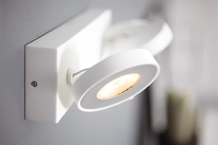 LED stropní svítidlo 2x 4,5W 2700K stmívatelné CLOCKWORK Moving White PHILIPS