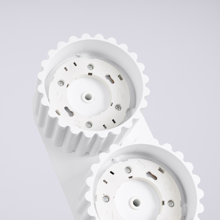 Svítidlo pro povrchovou montáž 2x GX53 Aluminium White Aura Deep Space SL.1783 Sollux