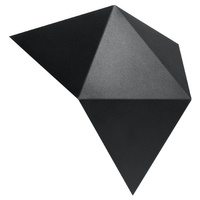 LED SOLIDO 2xG9 Nástěnné svítidlo Trojúhelníková černá SOLLUX