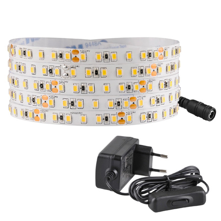 LED pásek 23W 2400lm 4000K neutrální 120° bílá stmívatelná Sanico Goldlux