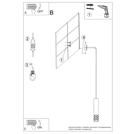 Nástěnné svítidlo GU10 White LIRO Ocean Green SL.1695 Sollux