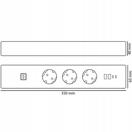 Smart+ Wifi Intelligent Power Strip 3x 230V 2x USB C 2x USB A Ledvance