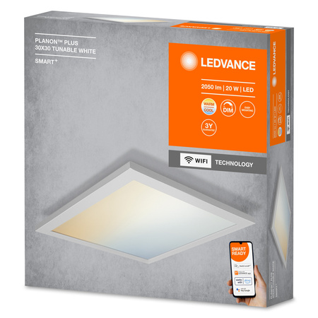 LED panel 20W CCT SMART+ WIFI PLANON PLUS 300X300 LEDVANCE