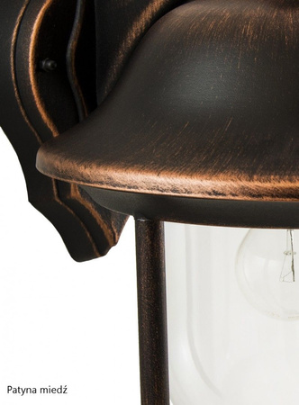 Stožár venkovní zahradní lampy LANTERN E27 Prince OGMWN 2 O 195-295cm černá Su-Ma