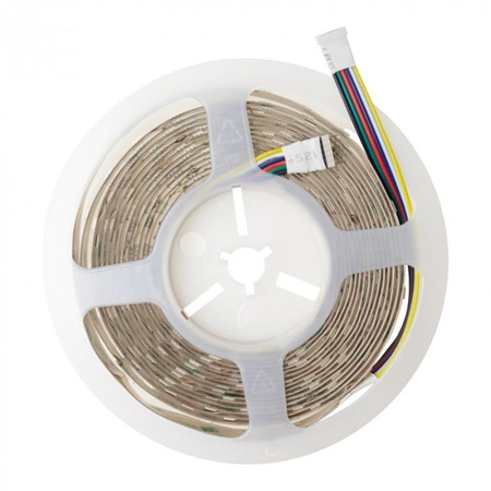 LED pásek SMD 5050 14,4W/m 60LED/m 12V 2700-6500K Vícebarevný RGB + variabilní CCT IP20 Roll 5m Ecolight