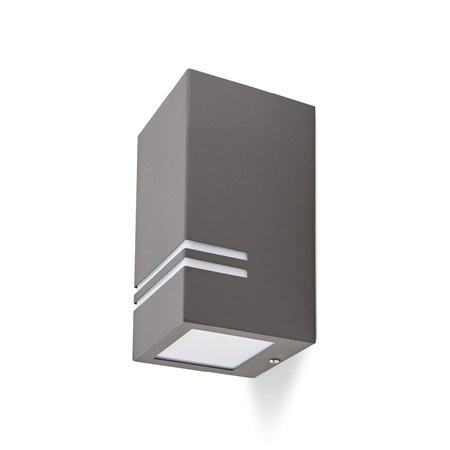 Zahradní venkovní nástěnné svítidlo GU10 IP44 Grey Quazar Kobi