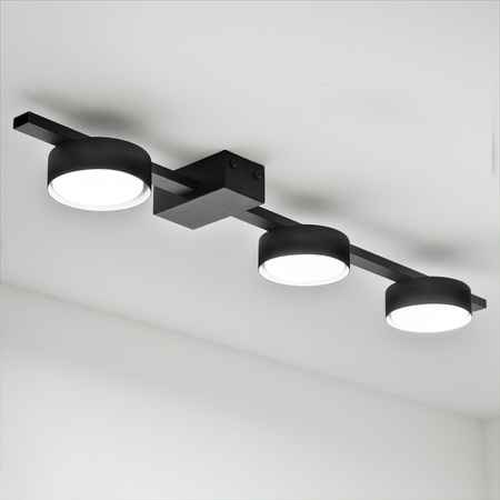 OVILO stropní svítidlo LED halogenové svítidlo 3x GX53 Bodové nástěnné svítidlo Reflektor LUMILED