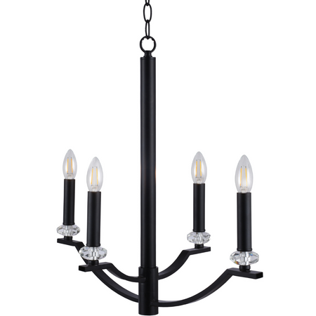 HIMS Lustrová závěsná stropní lampa 4xE14 120cm - GOLDLUX (Polux)