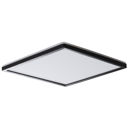 Plafond LED stropní panel Svítidlo pro povrchovou montáž 22W 2350lm 4000K Neutral 120° Square Black IP54 Azpo Kanlux
