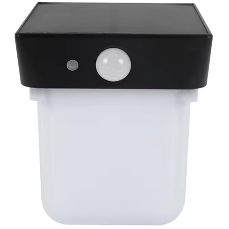 LED solární zahradní lampa Fasádní nástěnná lampa 4000K IP54 Senzor pohybu a soumraku