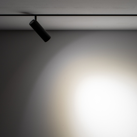 LED lampa na přípojnici 1 fáze 9W 850lm 4000K neutrální černá moderní LVM SLOT 10656 Nowodvorski