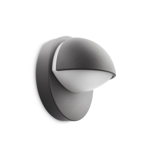Zahradní lampa LED nástěnná lampa ČERVEN myGarden E27 IP44 kulatá antracitová PHILIPS