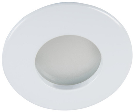 Halogenová bodová LED GU10 Round White IP44 Qules Kanlux pro zápustnou montáž