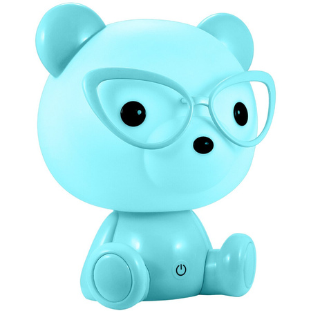 Dekorativní LED svítidlo 2,5 W 59 lm modré stmívatelné Medvídek Sanico Goldlux