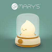 Dětské noční světlo LED 3W 1800-3000K teplé dobíjecí 800mAh žluté MARY'S FLAME