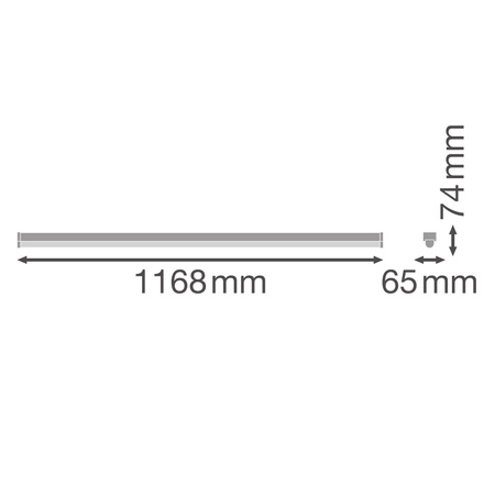 27W 4050lm CCT White Lineární svítidlo Ledvance strip