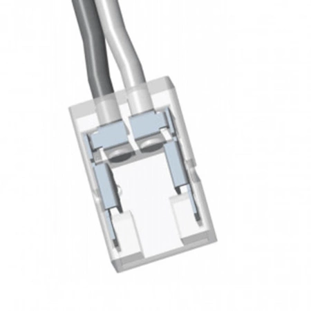 Konektor pro 8mm COB LED pásek. jednostranný. s kabelem