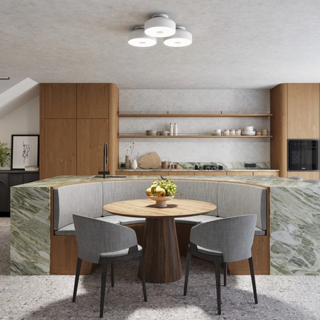 LED stropní svítidlo 4x E27 bílé OMIQ Crimson SL.1677 Sollux