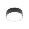 Plafond Stropní svítidlo LED 15W 1200lm 3000K Warm Black LID ROUND 10406 Nowodvorski