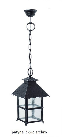 Venkovní závěsná LED zahradní lampa CADIZ K 1018/1/Z E27 Su-Ma