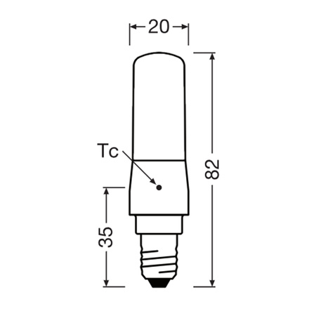 LED žárovka E14 6,5W 806lm 2700K teplá bílá stmívatelná OSRAM