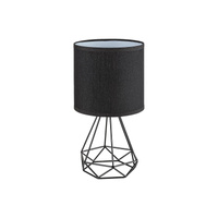 Stolní noční lampa E14 Black Industrial Kinga 3016 Rabalux