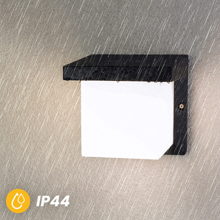 Zahradní nástěnná lampa E27, čtvercový LEVIS LUMILED