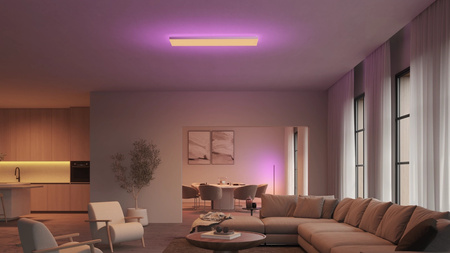 LED panel Povrchové stropní svítidlo 120x30 cm 67W 4800lm IP20 Bílá a barevná Ambiance RGB + TW White Smart SMART Zigbee Bluetooth Datura Philips HUE