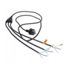 Napájecí kabel 2m 3x0,75 Rozdělovač 1/3 s uzemněním
