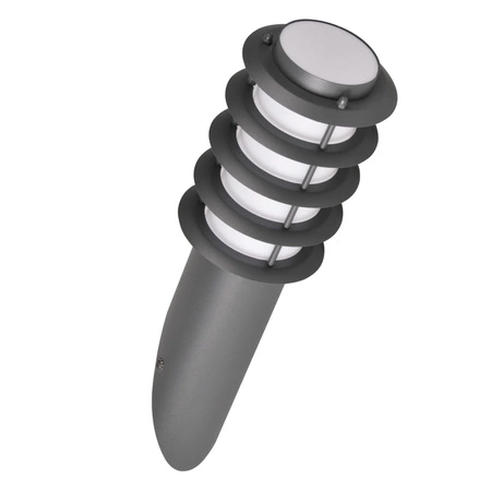 Zahradní nástěnné svítidlo LED fasádní lampa E27 SERENA šedá 40cm GOLDLUX (Polux)