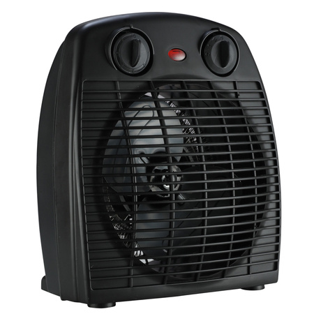 Nastavitelný termostat 2000W černý stojanový ventilátor Sanico Goldlux