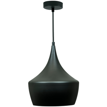 Lustrová závěsná stropní lampa IL MIO MODERN P-306B E27 černá a zlatá - GOLDLUX (Polux)