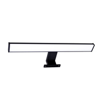 LED nástěnné svítidlo do koupelny 8W 900lm 4000K neutrální 120° černé IP44 ELBA Sanico Goldlux